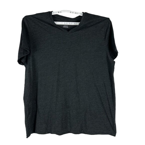 Goodfellow & Co Men's Lyndale Tee Short Sleeved V-Neck T-Shirt Size XL Black - Picture 1 of 5